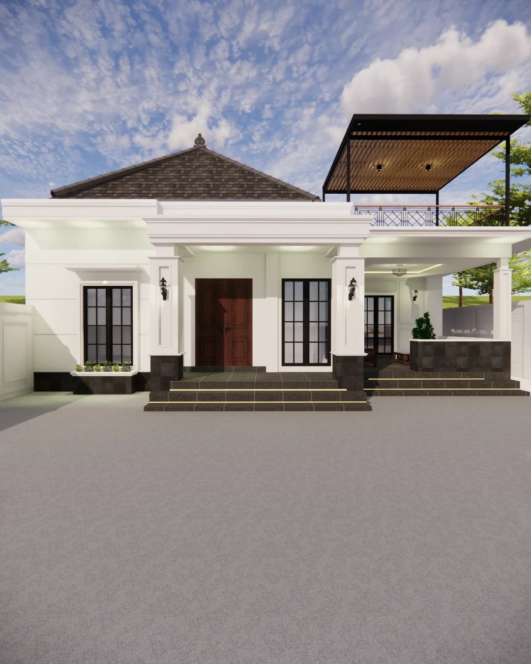 Desain Rumah AO, Serang Banten