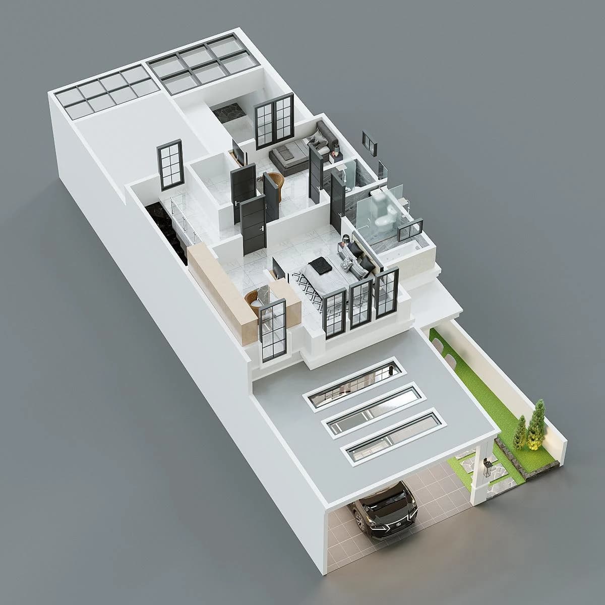 Desain Rumah DN, BMW Serang Banten - 20