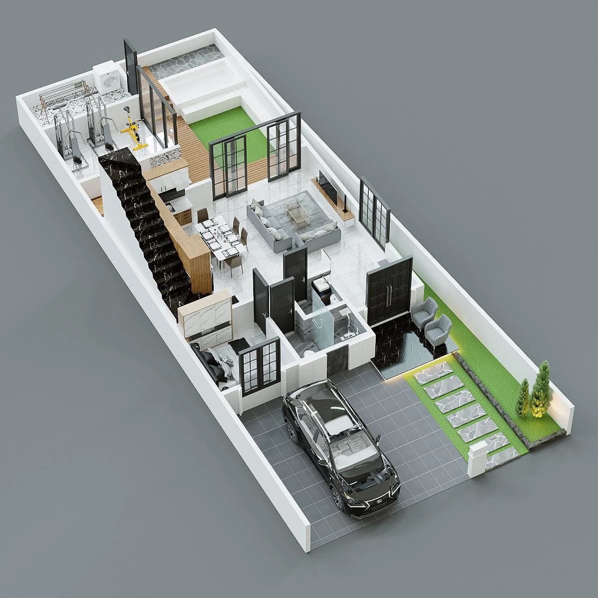 Desain Rumah DN, BMW Serang Banten - 25