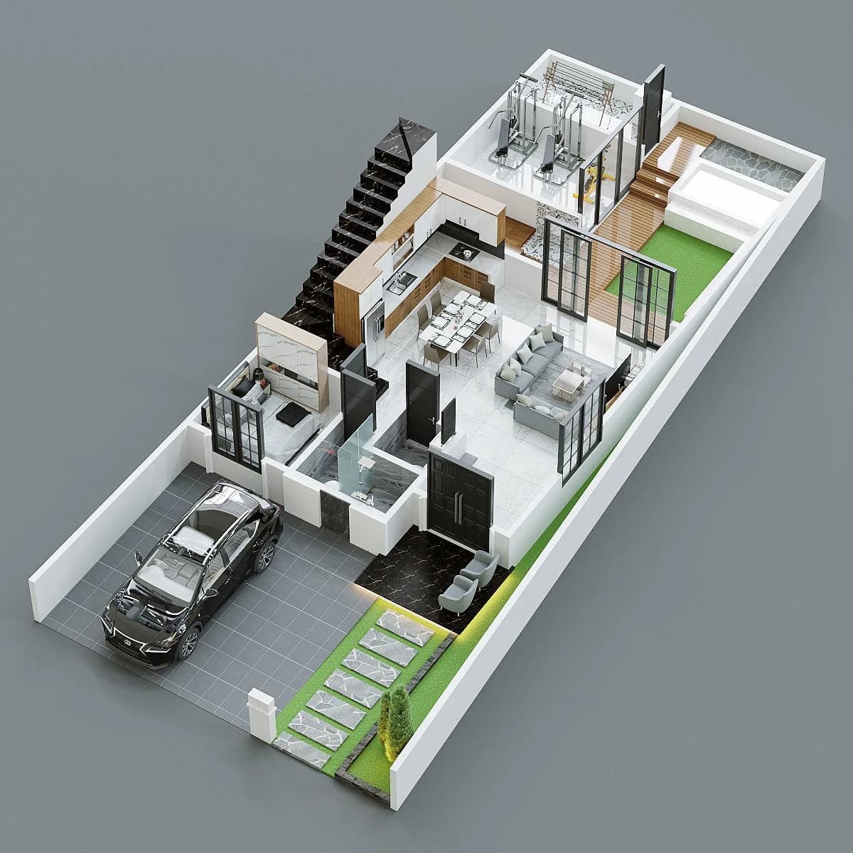 Desain Rumah DN, BMW Serang Banten - 18