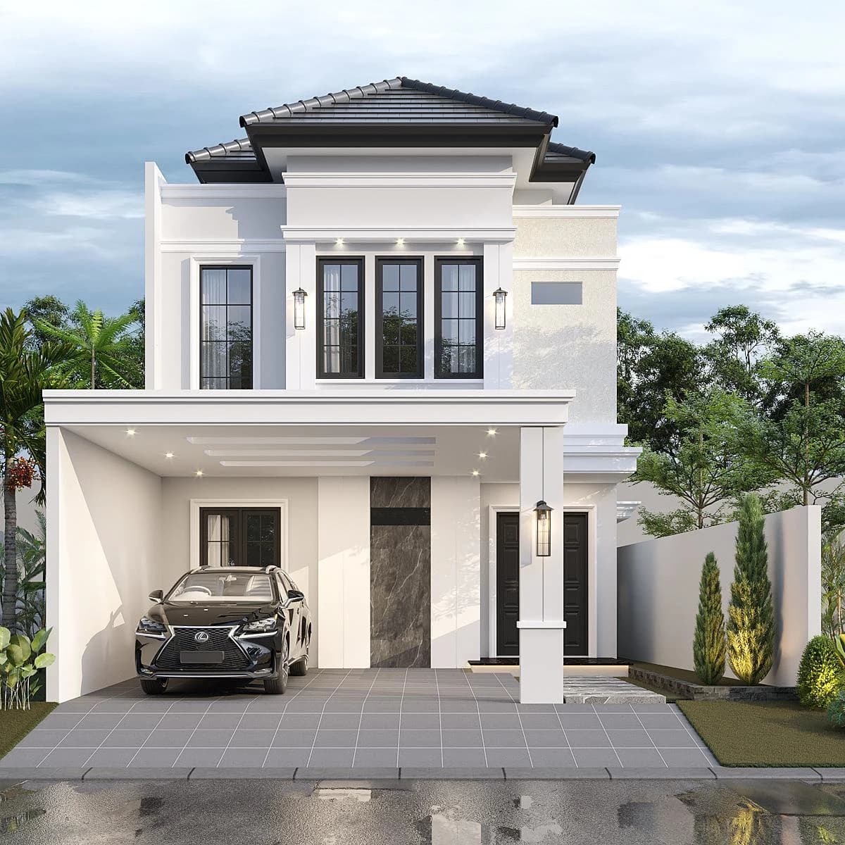 Desain Rumah DN, BMW Serang Banten - 2