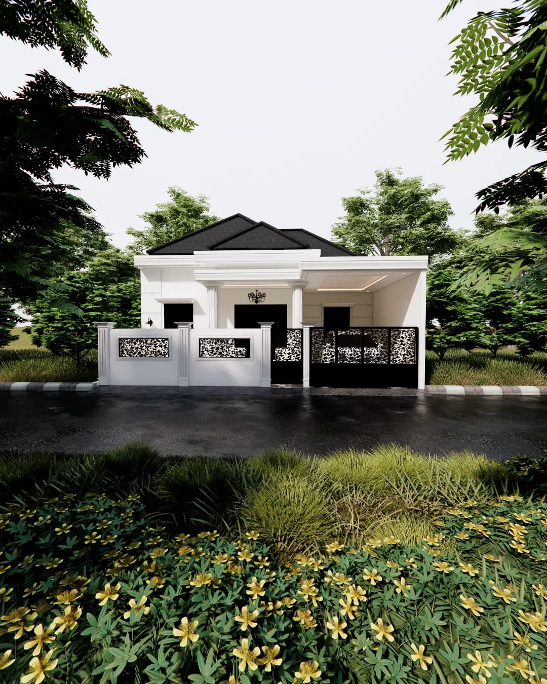Desain Rumah SP, Panimbang Banten - 2