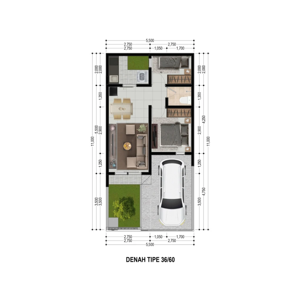 Desain Rumah DM, Serang Banten - 3