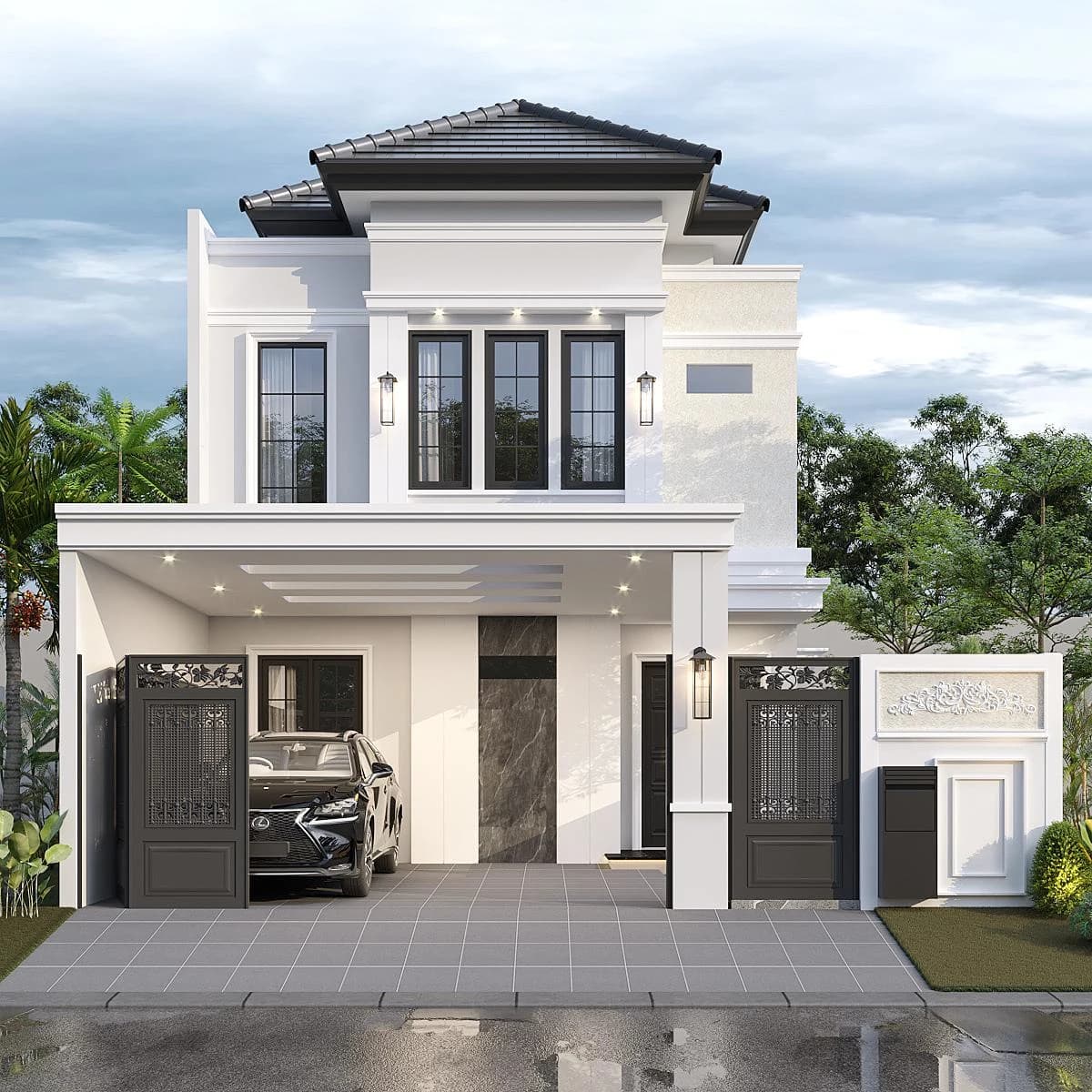 Desain Rumah DN, BMW Serang Banten