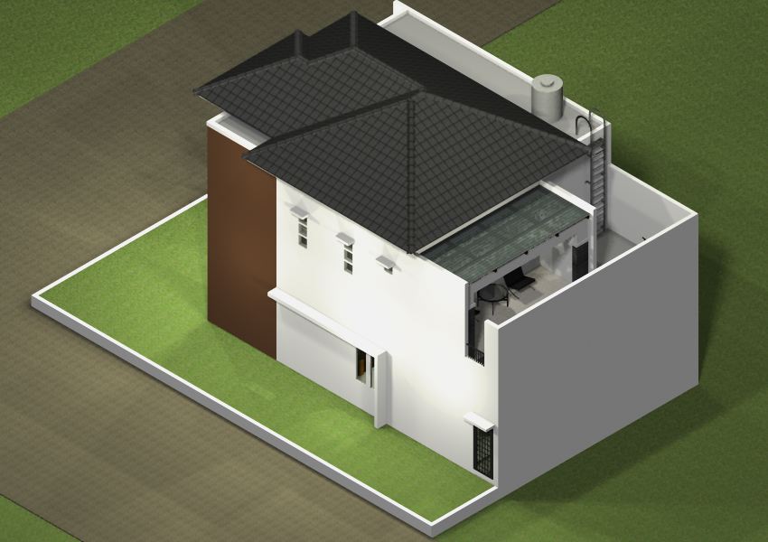 Desain Rumah Minimalis 2 Lantai