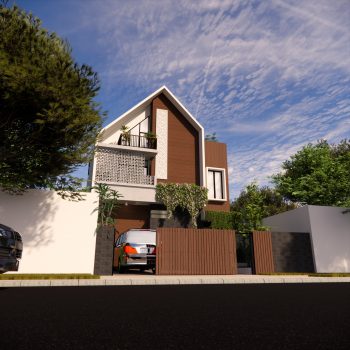 Desain Rumah Bu Yulia, Serang Banten